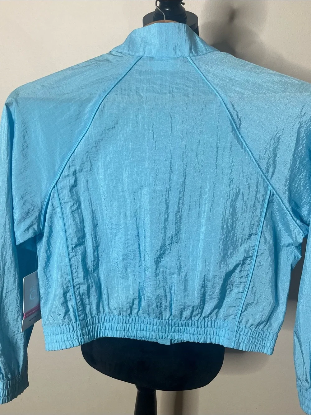 Athleta Light Blue Girls‎ Windbreaker Jacket - Picture 6 of 15